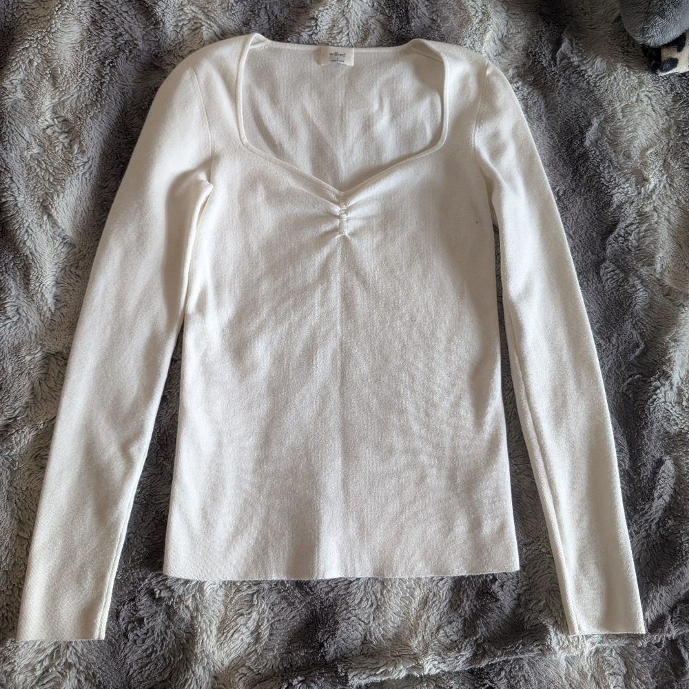Elegant White Women's Top